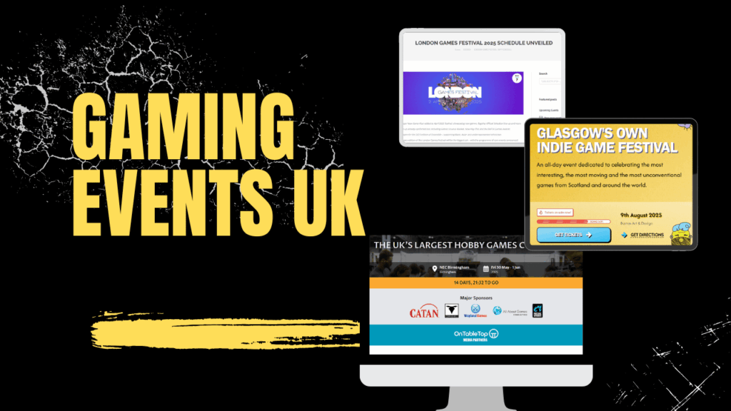 gaming events uk