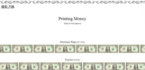 Printing Money