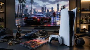 Premium gaming setup illustrating bonus content and enhanced gameplay experience.